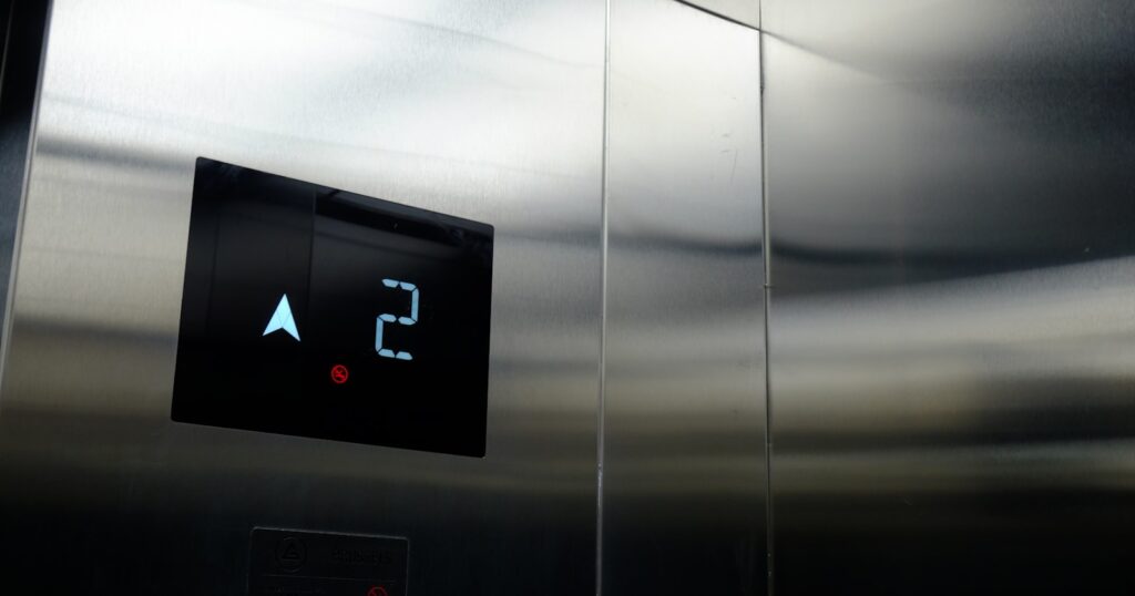 Stainless steel lift car interior